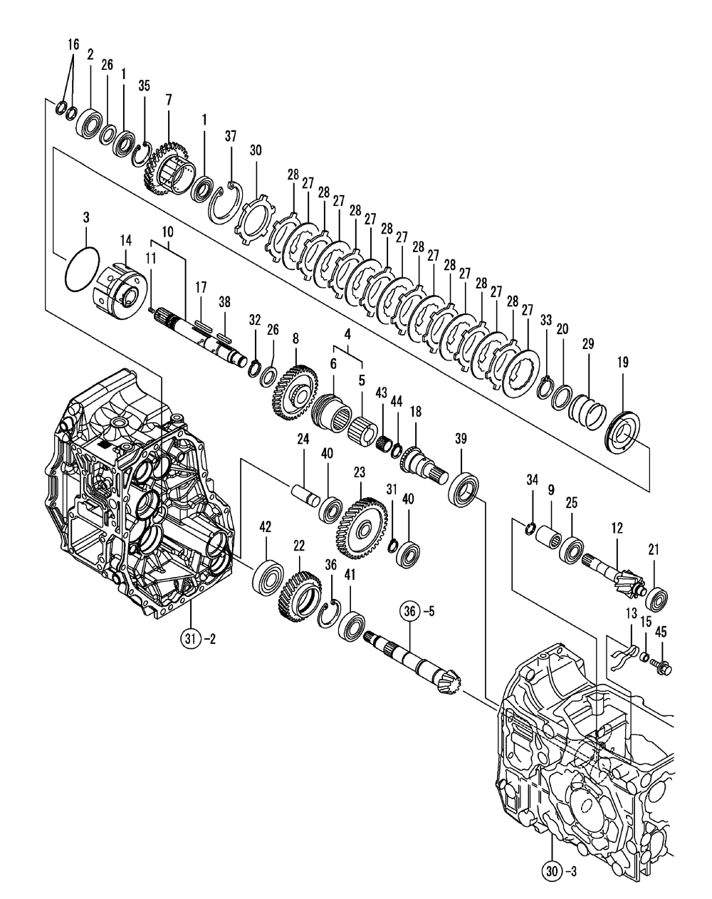 Pto Clutch Shaft Diagram and Parts List for SX3100 54ALB4S727-54ALB4SW727-54ALB4SX727-54ALB4SY727-54ALB4SZ727-54AMB4S727-54AMB4SW727-54AMB4SX727-54AMB4SY727-54AMB4SZ727 Cub Cadet Lawn Tractor